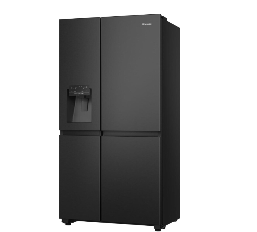 Hisense RS818N4TFE 632L American Smart Fridge Freezer Black (REFURBISHED)