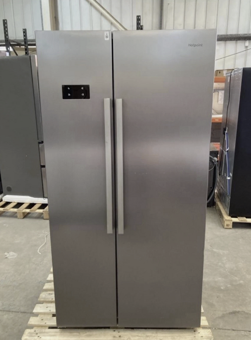 Hotpoint American-Style Fridge Freezer - Silver HPG2 6592 XP4UK - REFURBISHED
